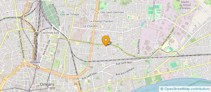 localisation de l'entreprise MONSIEUR MOHAMED AL MEFTAH à ORLEANS
