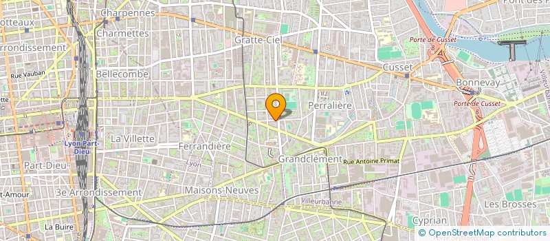 localisation de l'entreprise MONSIEUR MOHAMED ALA BEN AICHA  VILLEURBANNE