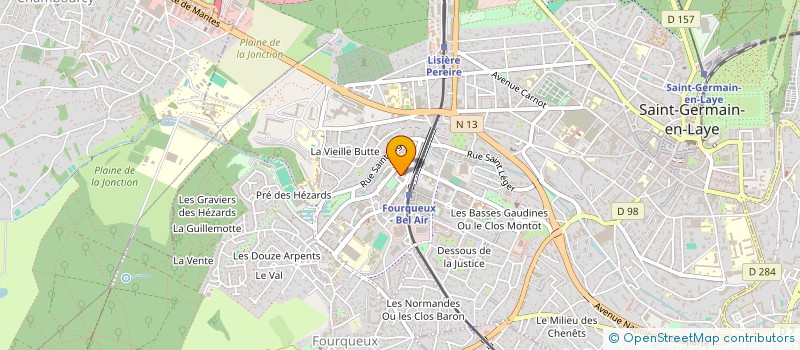 localisation de l'entreprise MONSIEUR MOHAMED-ALA-ELDINE BEN HAMIDA  SAINT-GERMAIN-EN-LAYE