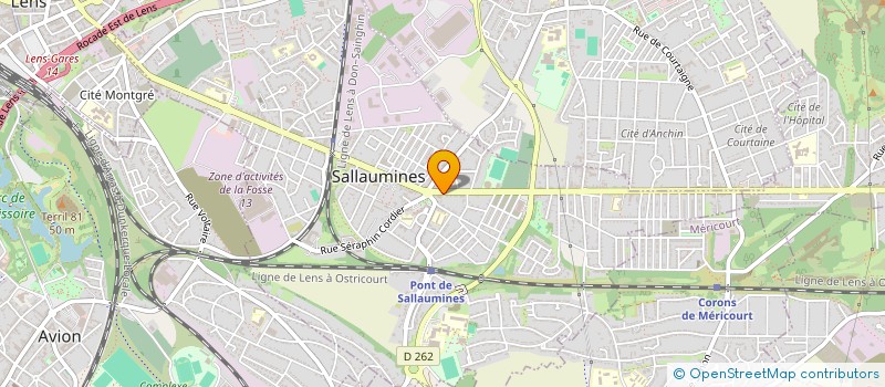 localisation de l'entreprise MONSIEUR MOHAMED ALAHYANE  SALLAUMINES