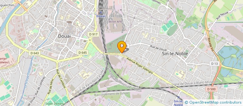 localisation de l'entreprise MONSIEUR MOHAMED ALANAZI  SIN-LE-NOBLE