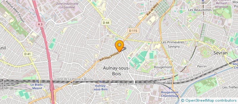 localisation de l'entreprise MONSIEUR MOHAMED ALI à AULNAY-SOUS-BOIS