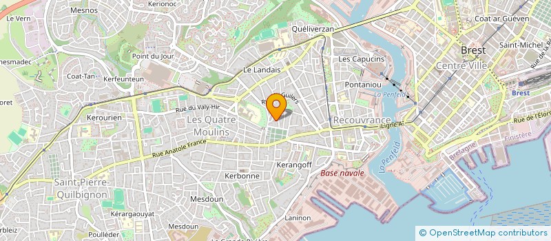 localisation de l'entreprise MONSIEUR MOHAMED ALI ALLAGUI à BREST