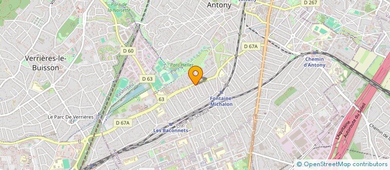 localisation de l'entreprise MONSIEUR MOHAMED  ALI AROURI à ANTONY