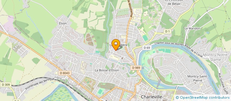 localisation de l'entreprise MONSIEUR MOHAMED ALI ASHKIR  CHARLEVILLE-MEZIERES