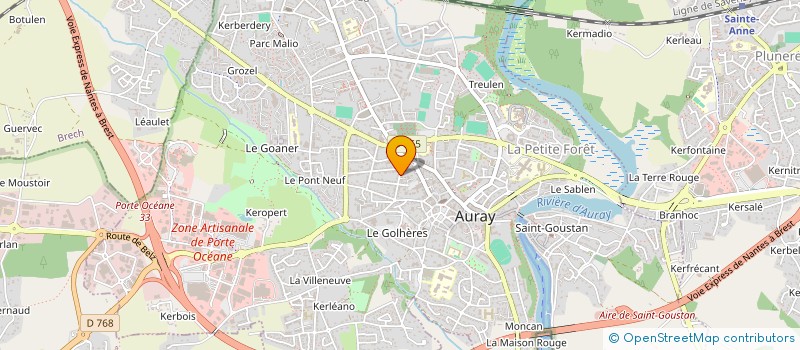 localisation de l'entreprise MONSIEUR MOHAMED ALI AWADALLA à AURAY