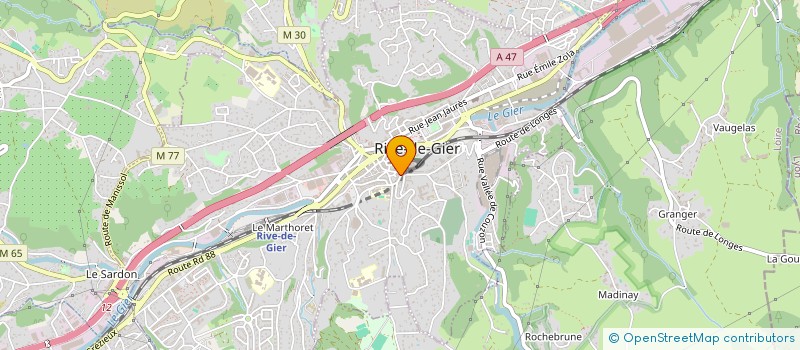 localisation de l'entreprise MONSIEUR MOHAMED ALI AZAIZIA à RIVE-DE-GIER
