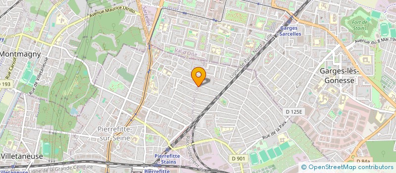 localisation de l'entreprise MONSIEUR MOHAMED ALI BAAZAOUI à STAINS