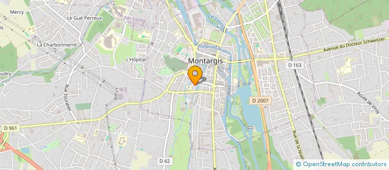 localisation de l'entreprise MONSIEUR MOHAMED ALI BEJAOUI à MONTARGIS