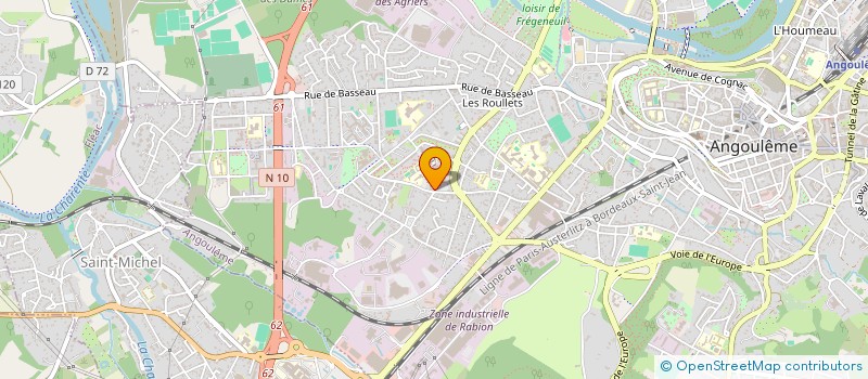 localisation de l'entreprise MONSIEUR MOHAMED ALI BELAIDI  ANGOULEME