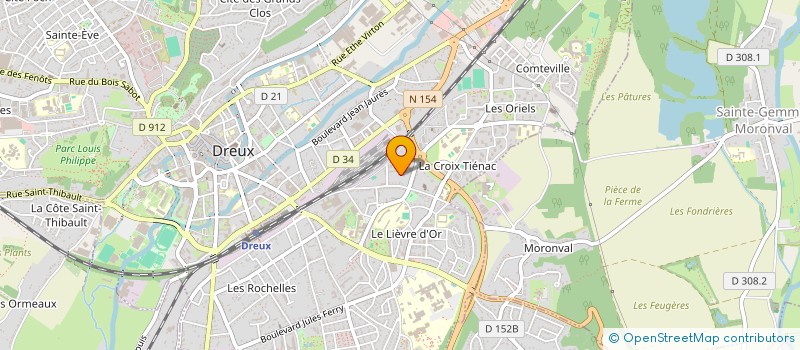 localisation de l'entreprise MONSIEUR MOHAMED-ALI BEN AMOR à DREUX