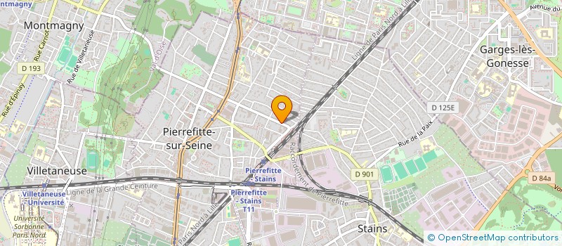 localisation de l'entreprise MONSIEUR MOHAMED ALI BOUHAFA à PIERREFITTE-SUR-SEINE