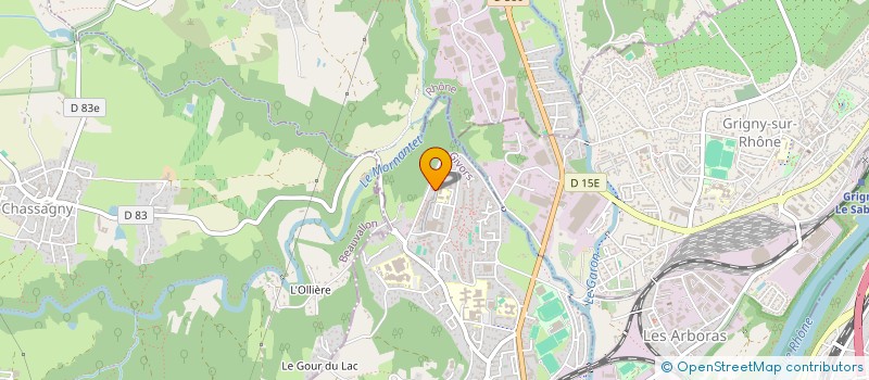 localisation de l'entreprise MONSIEUR MOHAMED-ALI BOUSSAID  GIVORS