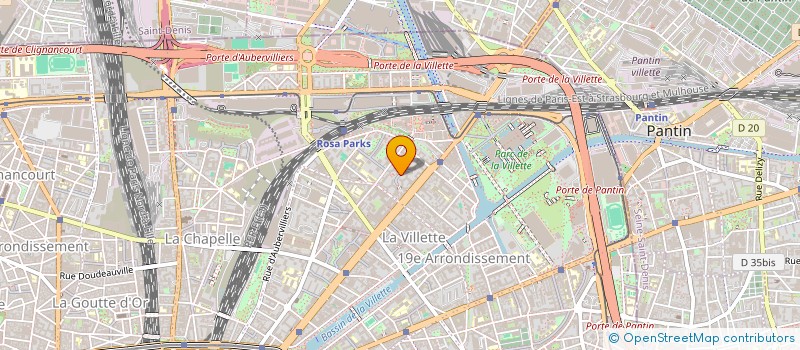 localisation de l'entreprise MONSIEUR MOHAMED ALI CHAALALI  PARIS