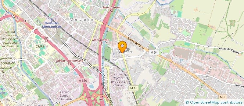 localisation de l'entreprise MONSIEUR MOHAMED ALI CHOWAT  TOULOUSE