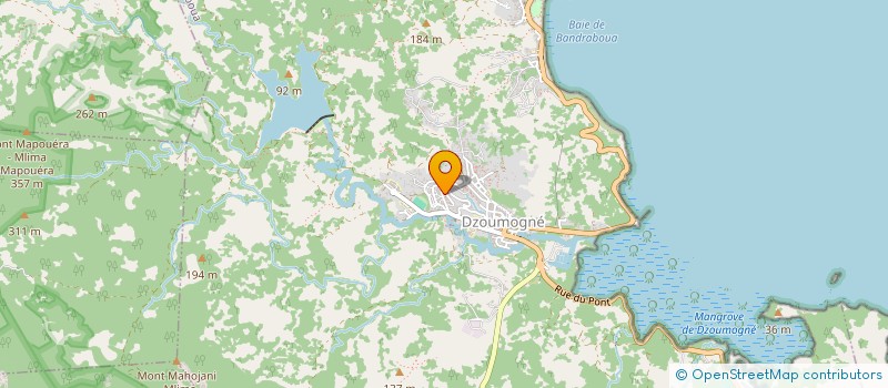 localisation de l'entreprise MONSIEUR MOHAMED ALI COMBO  M'TSANGAMOUJI