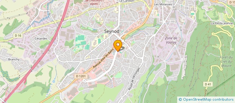 localisation de l'entreprise MONSIEUR MOHAMED ALI DJEBALI  ANNECY