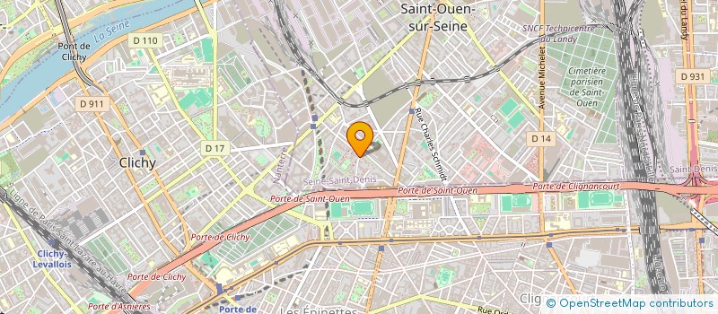 localisation de l'entreprise MONSIEUR MOHAMED ALI GADACHA à SAINT-OUEN-SUR-SEINE