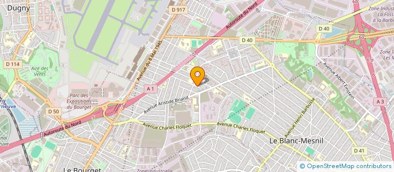 localisation de l'entreprise MONSIEUR MOHAMED ALI GARBAA à LE BLANC-MESNIL