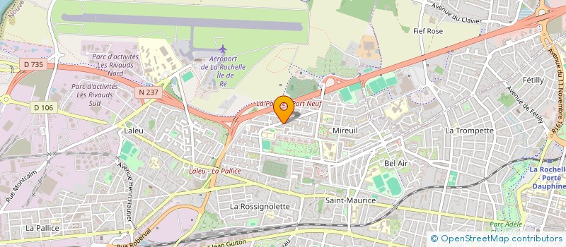 localisation de l'entreprise MONSIEUR MOHAMED ALI GHEDIR  LA ROCHELLE