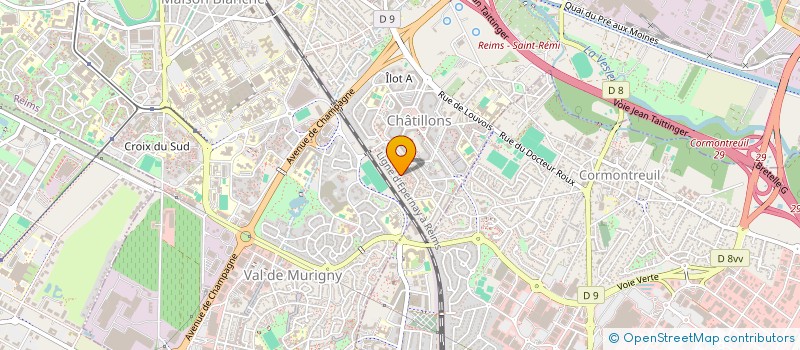 localisation de l'entreprise MONSIEUR MOHAMED-ALI GOURARI  REIMS