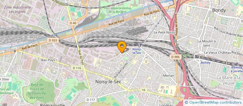 localisation de l'entreprise MONSIEUR MOHAMED ALI GURASHI à NOISY-LE-SEC
