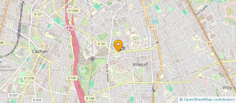 localisation de l'entreprise MONSIEUR MOHAMED ALI HASSAN  VILLEJUIF