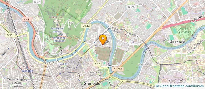 localisation de l'entreprise MONSIEUR MOHAMED-ALI JEDDI  GRENOBLE