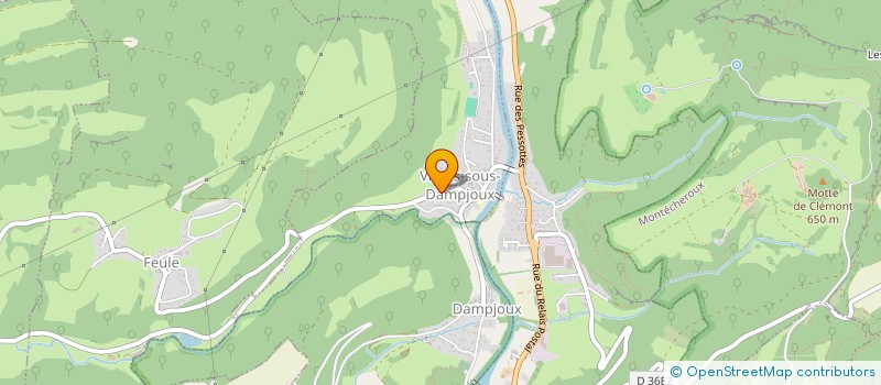 localisation de l'entreprise MONSIEUR MOHAMED ALI JLASSI  VILLARS-SOUS-DAMPJOUX