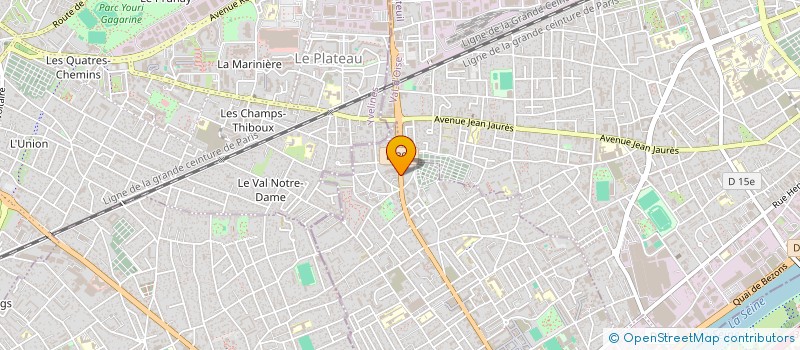 localisation de l'entreprise MONSIEUR MOHAMED ALI KAAIBICHE à BEZONS