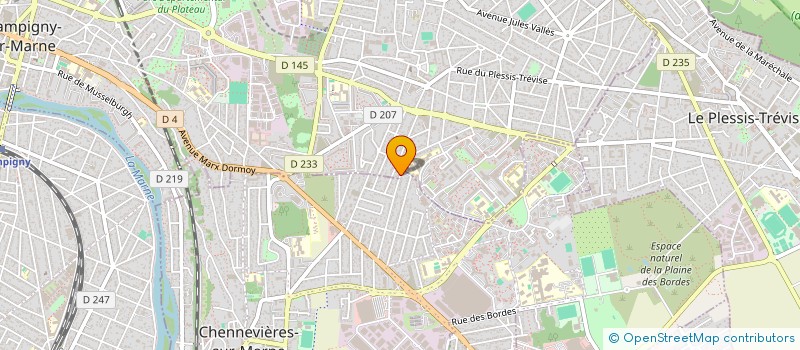 localisation de l'entreprise MONSIEUR MOHAMED ALI KHALIL  CHAMPIGNY-SUR-MARNE