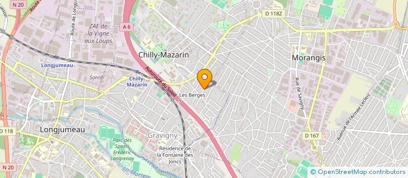 localisation de l'entreprise MONSIEUR MOHAMED ALI KHALIL à CHILLY-MAZARIN