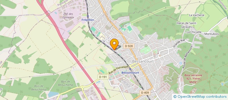 localisation de l'entreprise MONSIEUR MOHAMED ALI LAJNEF  BESSANCOURT