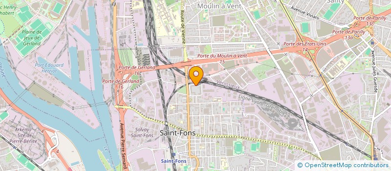localisation de l'entreprise MONSIEUR MOHAMED ALI LAOUINI à SAINT-FONS