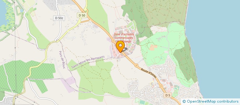 localisation de l'entreprise MONSIEUR MOHAMED-ALI M'BARKI  SAINT-MITRE-LES-REMPARTS