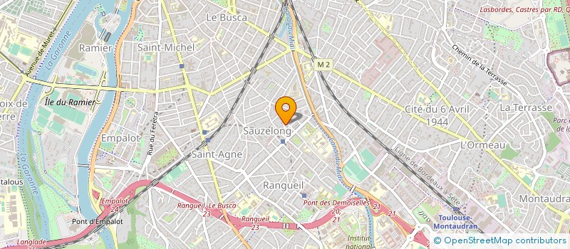 localisation de l'entreprise MONSIEUR MOHAMED ALI MHAMDI  TOULOUSE