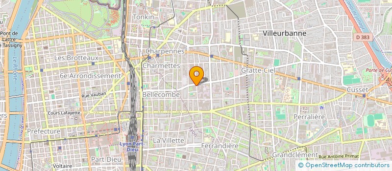 localisation de l'entreprise MONSIEUR MOHAMED ALI NAGARA  VILLEURBANNE