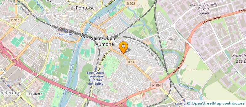 localisation de l'entreprise MONSIEUR MOHAMED ALI NEFFATI à SAINT-OUEN-L'AUMONE