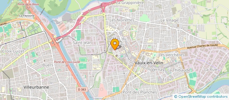 localisation de l'entreprise MONSIEUR MOHAMED ALI NEMLI  VAULX-EN-VELIN