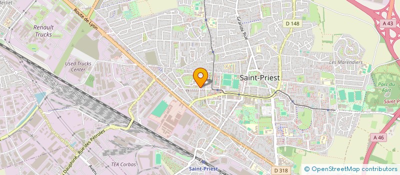 localisation de l'entreprise MONSIEUR MOHAMED-ALI OTHMAN  SAINT-PRIEST