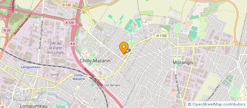 localisation de l'entreprise MONSIEUR MOHAMED ALI OUERIEMMI à CHILLY-MAZARIN