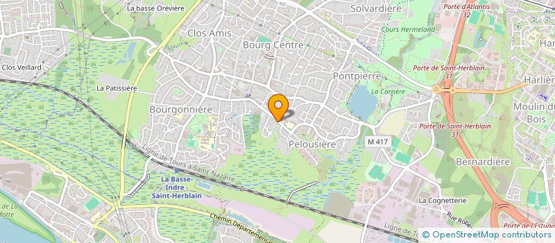 localisation de l'entreprise MONSIEUR MOHAMED-ALI OUESLATI  ST-HERBLAIN