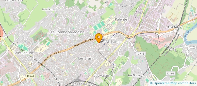 localisation de l'entreprise MONSIEUR MOHAMED ALI RMOUKI à BESANCON