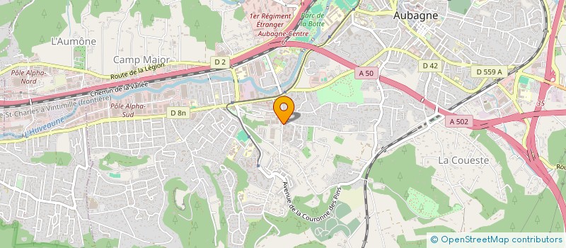 localisation de l'entreprise MONSIEUR MOHAMED ALI SAID à AUBAGNE