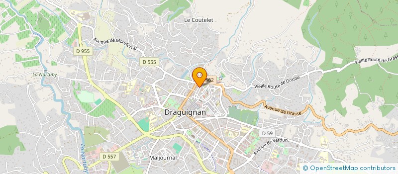 localisation de l'entreprise MONSIEUR MOHAMED-ALI SALEM  DRAGUIGNAN