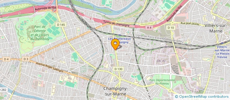 localisation de l'entreprise MONSIEUR MOHAMED ALI TAGHOUTI  CHAMPIGNY-SUR-MARNE