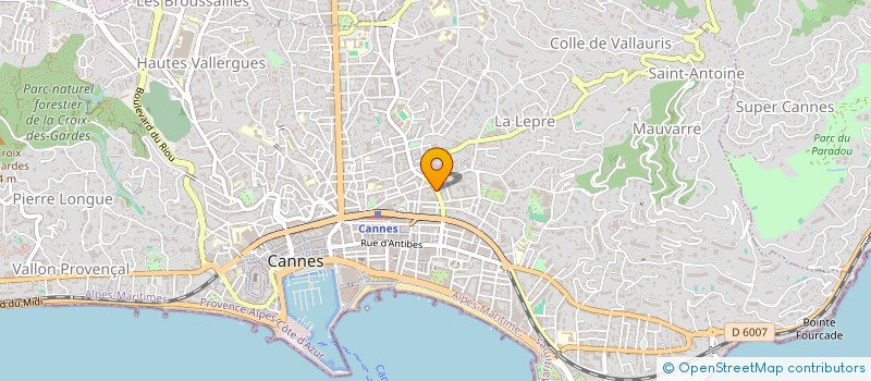 localisation de l'entreprise MONSIEUR MOHAMED ALI ZOUAOUI à CANNES
