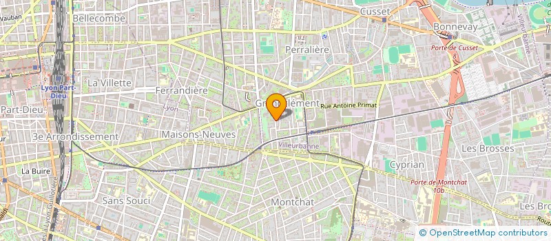 localisation de l'entreprise MONSIEUR MOHAMED ALILI  VILLEURBANNE