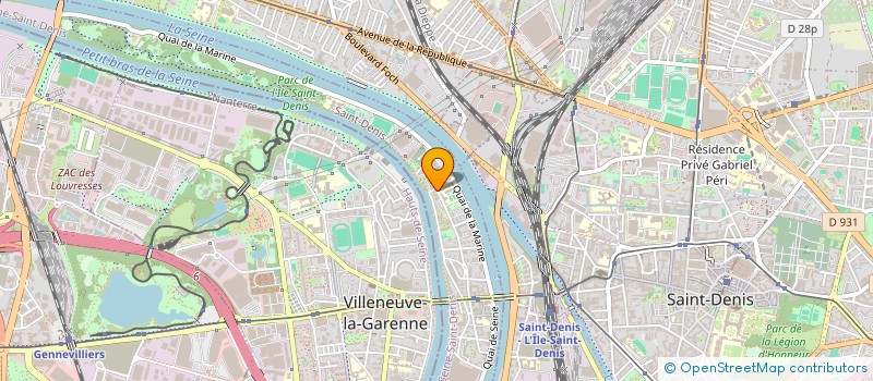 localisation de l'entreprise MONSIEUR MOHAMED ALIM AHMADI  L'ILE-SAINT-DENIS