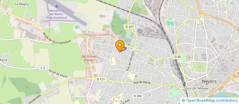 localisation de l'entreprise MONSIEUR MOHAMED ALKATMA à NEVERS